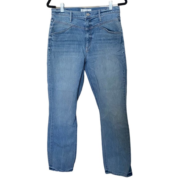 Mother Denim The Dazzler Yoke Front Ankle, Wild Calling Size 31 - Picture 2 of 11